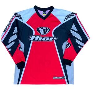 Vintage Thor Motocross Racing Jersey Phase 2.0 Size L